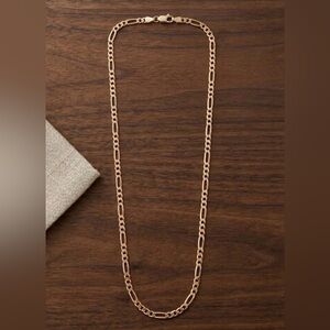 14K Yellow Gold Franco Link Chain Necklace
